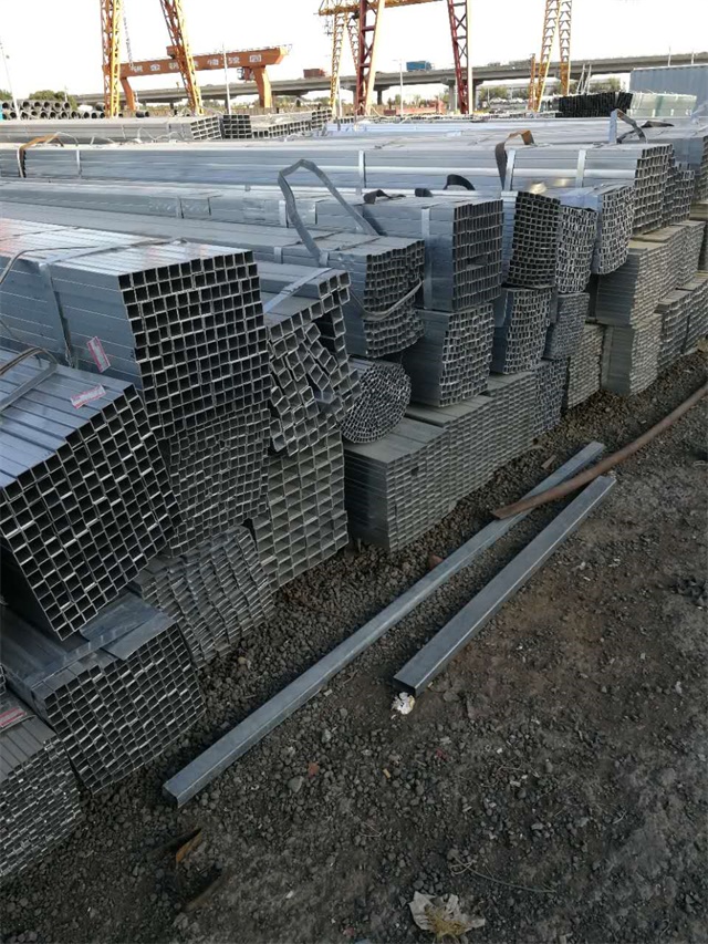 Q235B热浸赛罕赛罕赛罕镀锌无缝方矩管 钢结构专用管材